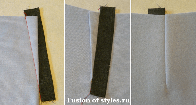 Использование вытачек в пошиве одежды